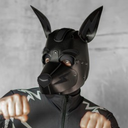 X3 Pup Hood - All Black