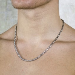 Twisted Rope Chain 50cm
