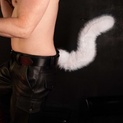 PUX Furry tail - White