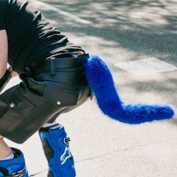PUX Furry tail - Blue
