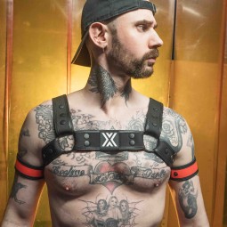 Neon Rave Harness - Black