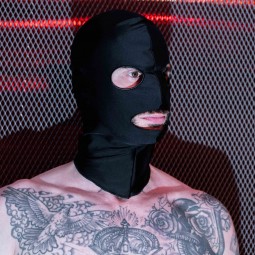 Stretchy Gimp Mask - eyes...