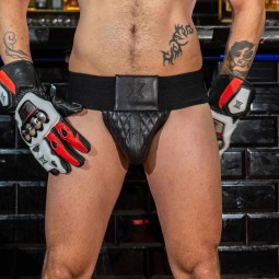 Leather Mega Jock - Vintage...