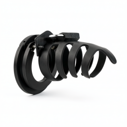 Rib Chastity Cage - Black...