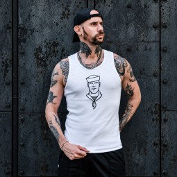 X-Vest Gym Canalé - white -...